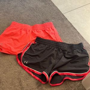 Set of 2 Under Armour 2.5” Inseam Heat Gear Shorts